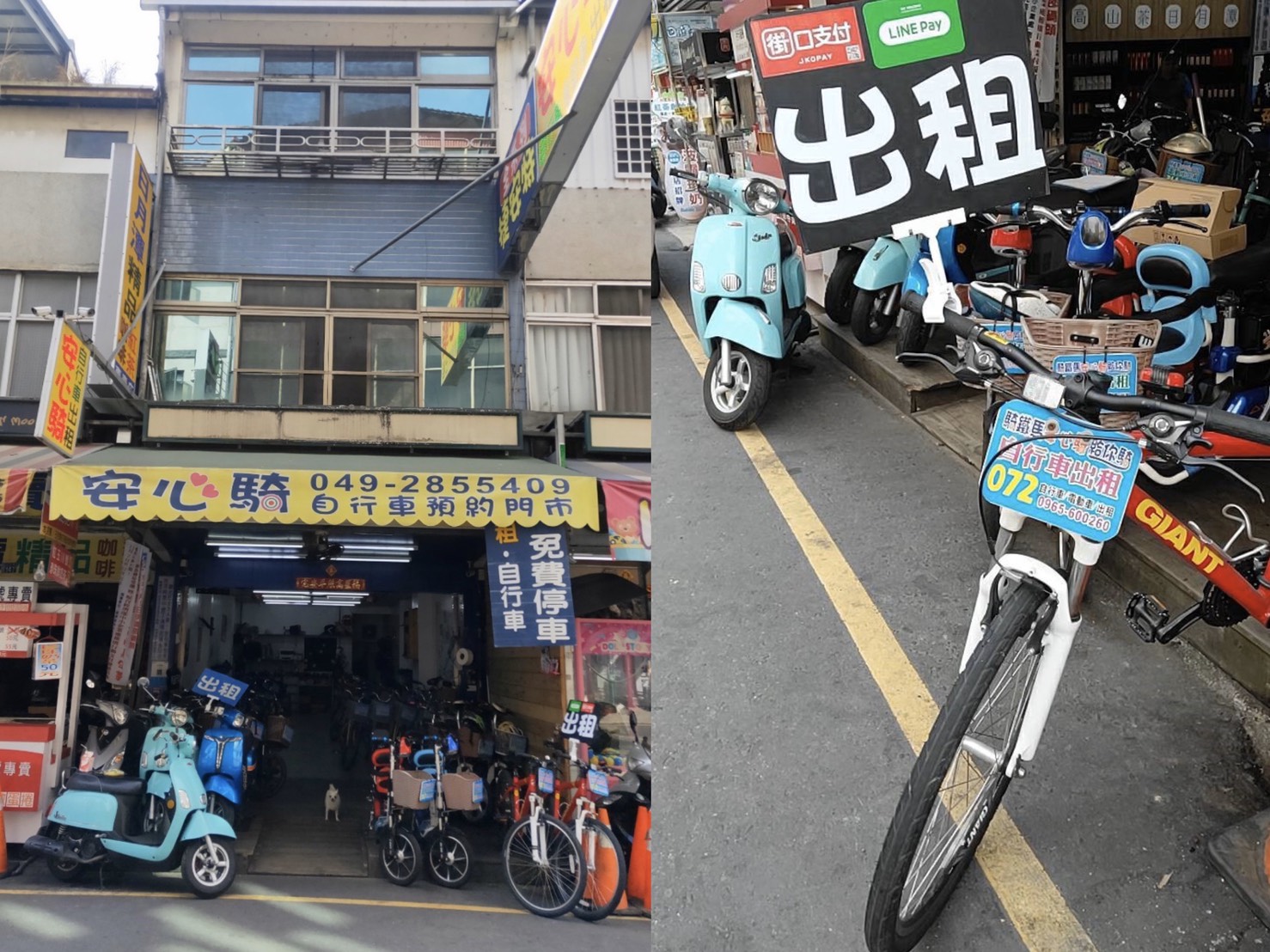 日月潭自行車 推薦店家: 安心騎 日月潭自行車 推薦店家: 安心騎