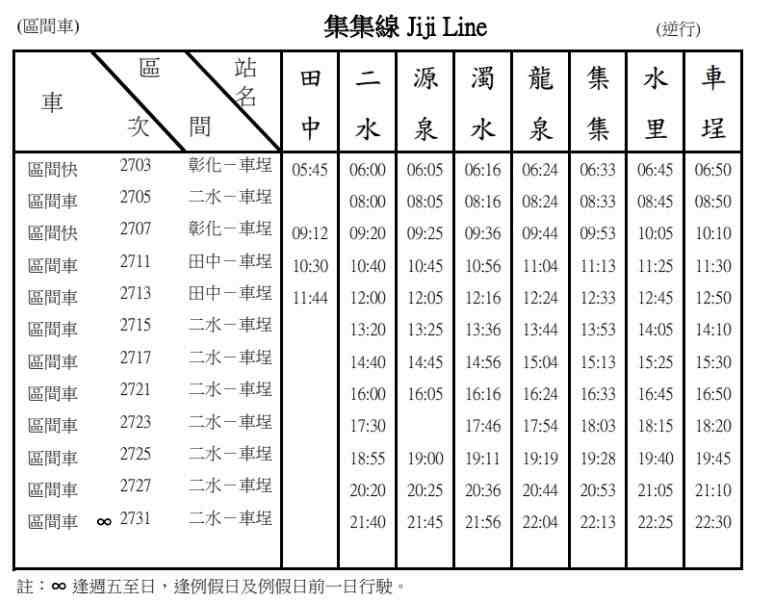 水里到雙龍部落-客運班次時刻表6288線 雙龍吊橋周邊路線圖