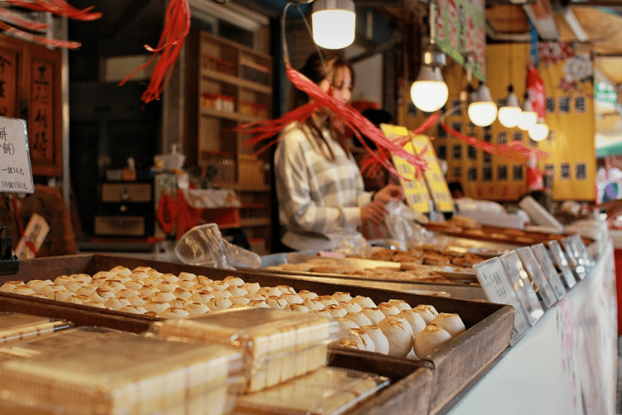 北埔美食,北埔伴手禮,北埔老街