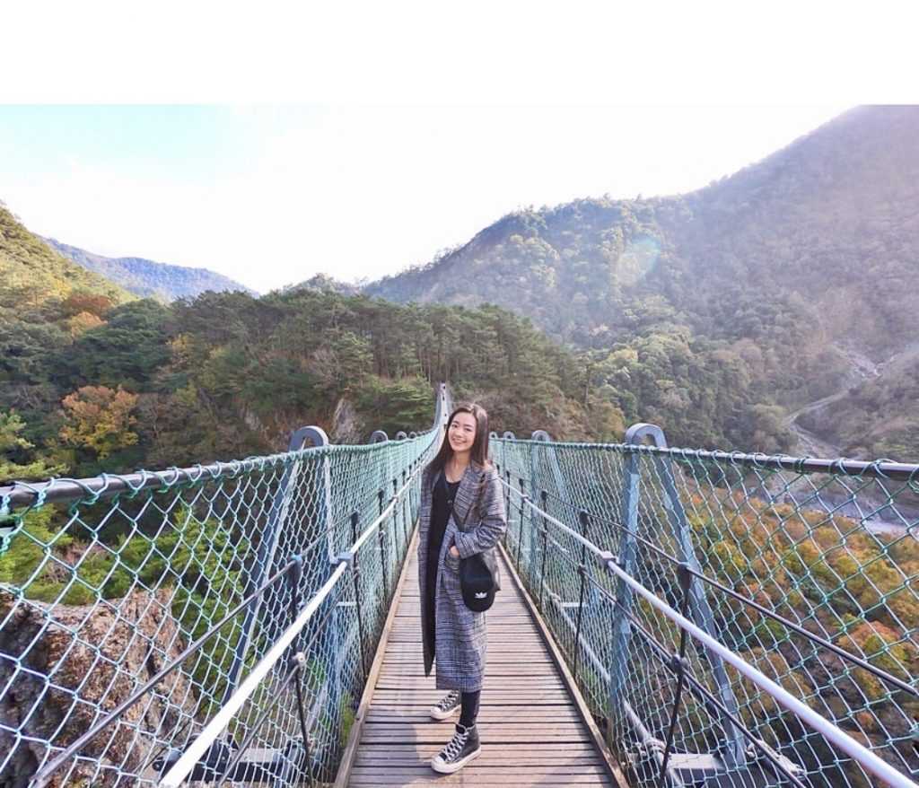 奧萬大吊橋 奧萬大步道 健行 登山 爬山 山景 景點 景色