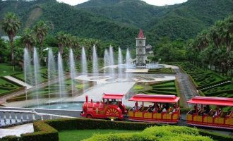 泰雅渡假村_花園小火車. 泰雅渡假村_花園小火車.