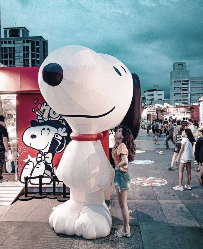 照片來源:IG @ss_090519 台中草物廣場-花生漫畫史努比Snoopy 70週年巡迴特展