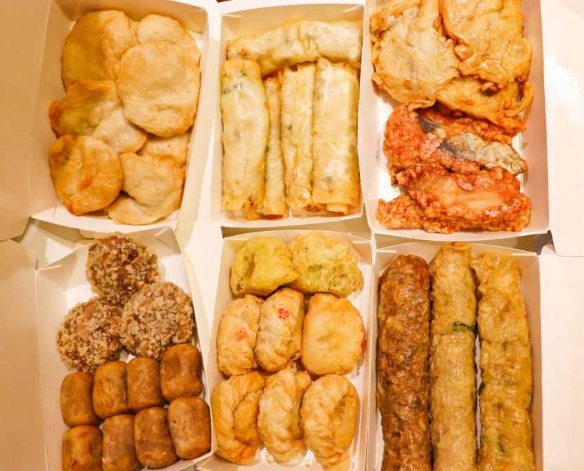 霧峰美食 金山老街美食|不一樣的金山美食《阿郎甜不辣》手工炸物 2025 金山老街阿郎甜不辣炸物