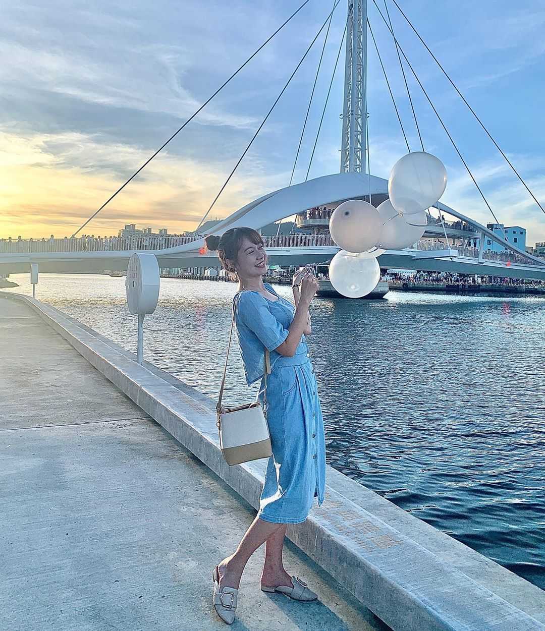 圖片來源:IG @cherryyabiii 高雄景點推薦 |大港橋