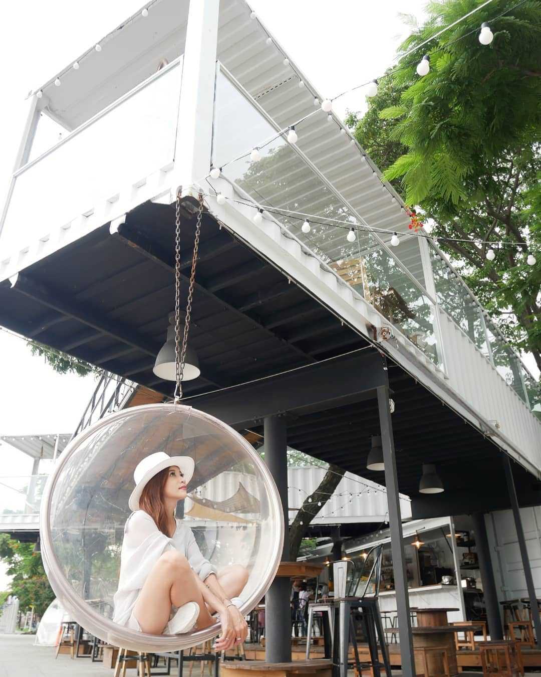 圖片來源:IG @kikiliu0508 高雄景點推薦 | 白色戀人貨櫃屋
