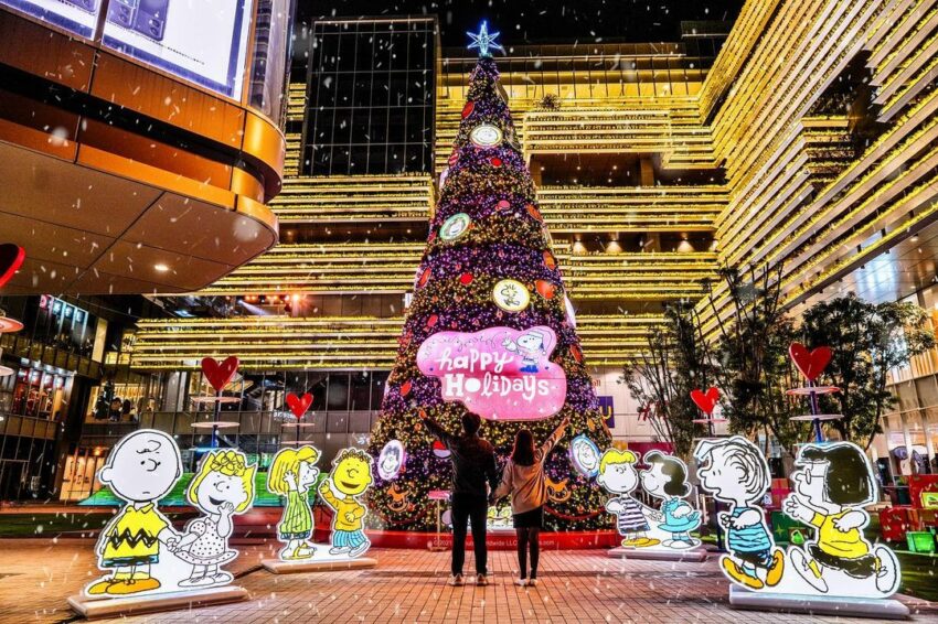 2021聖誕節活動 史努比 台南南紡購物中心