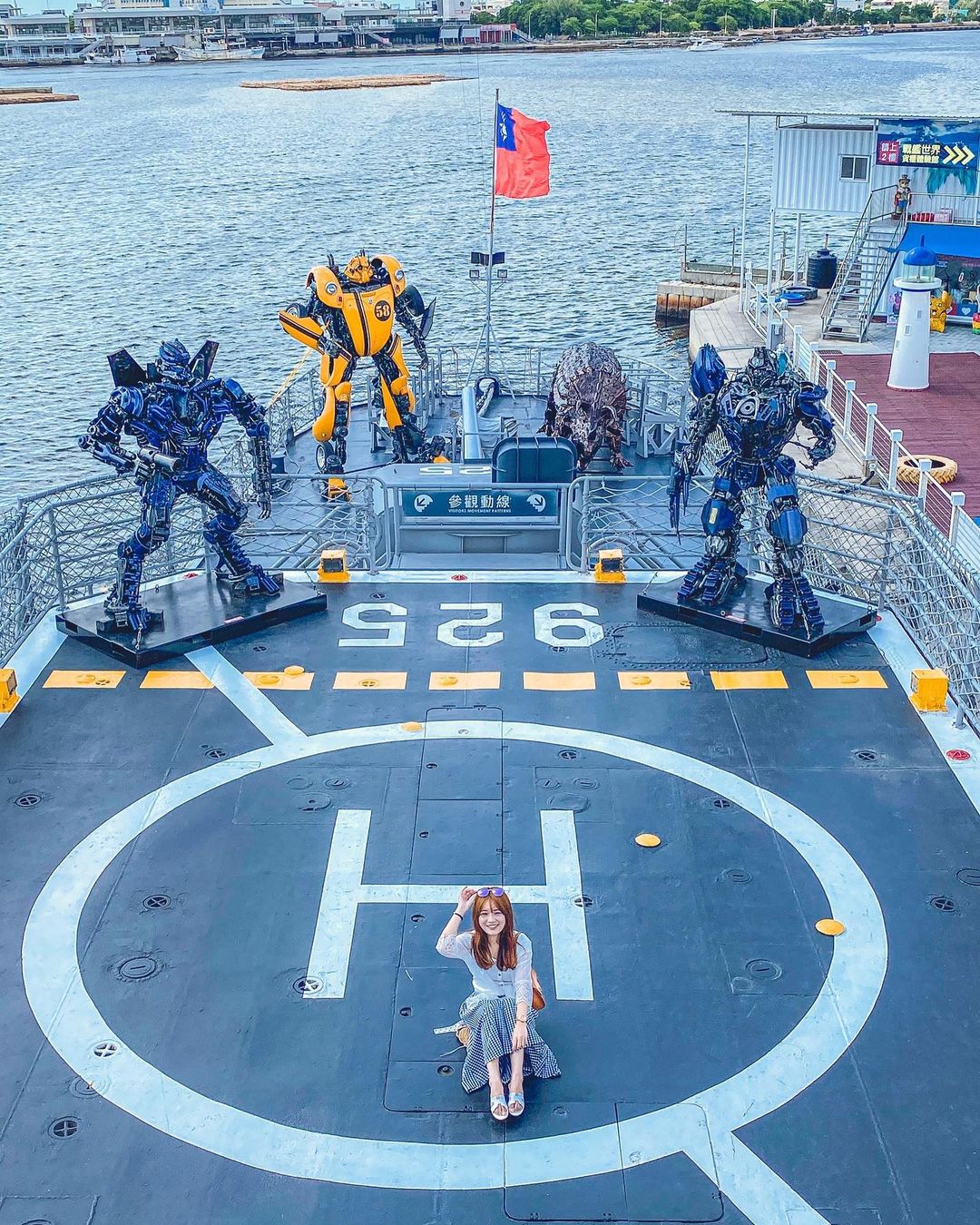 照片來源:IG @kuoyuner 安平定情碼頭德陽艦園區