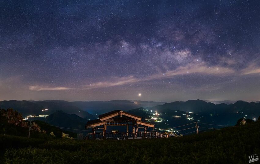 嘉義夜景推薦 |#3 梅山二尖山觀景台 嘉義夜景推薦 |#3 梅山二尖山觀景台