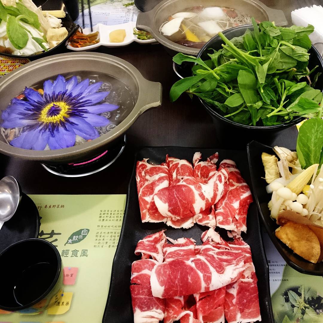 花蓮吉安美食 櫻の田野休閒養生館 蓮花鍋