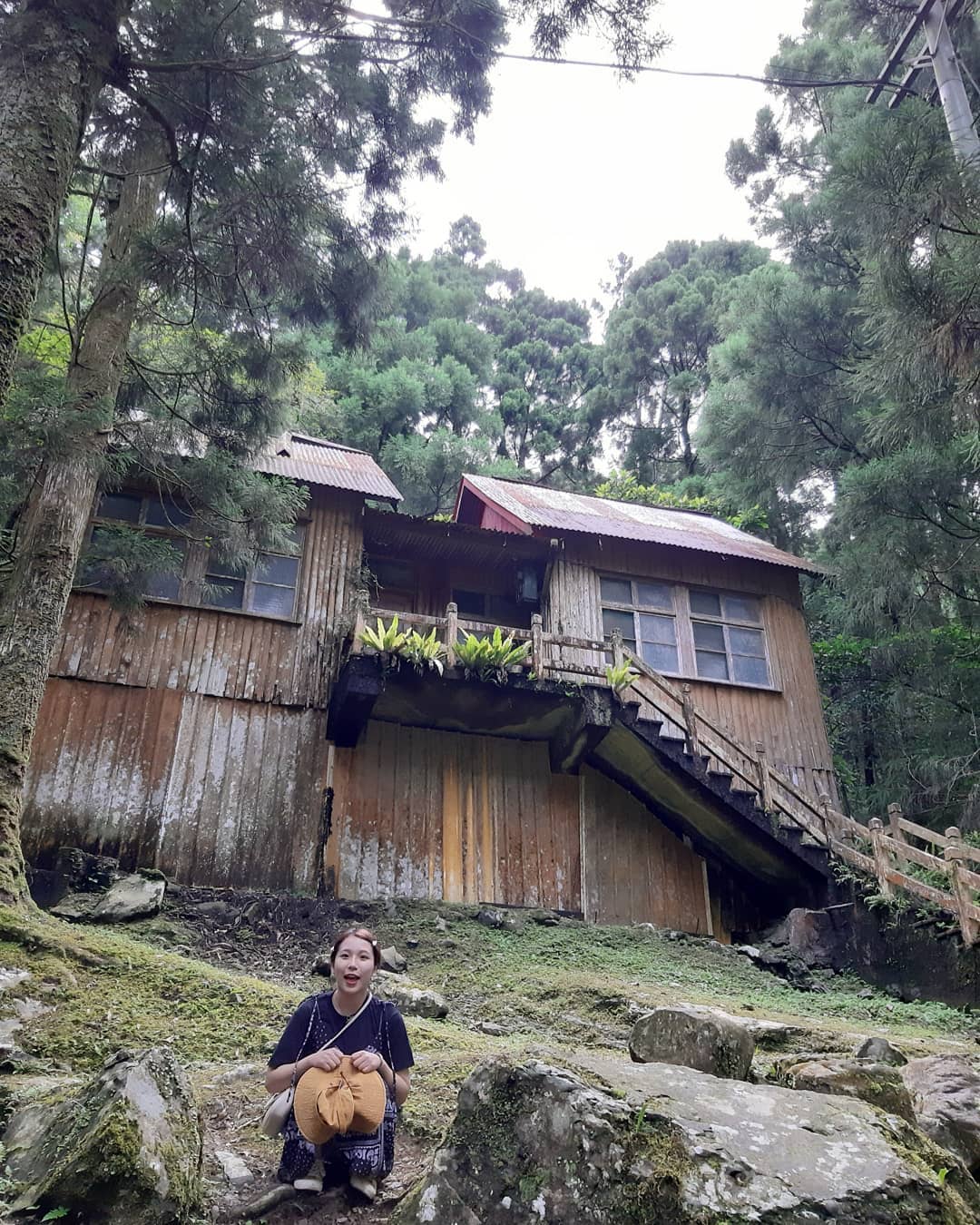 滿月圓森林遊樂區 滿月圓森林遊樂區|園區景點|廢棄小木屋 從遊客中心往瀑布方向走,會看到一棟二層樓的木屋,這裡曾是DIY教室,在遊客中心建立新的生態推廣教室後,這裡便廢棄不再使用,當陽光從樹冠間灑下,木屋爬滿青苔與蕨類的蕭瑟感,與森林景色相互輝映,更為木屋增添一份神秘美,使得這個斑駁的木屋成為熱門的IG打卡景點。