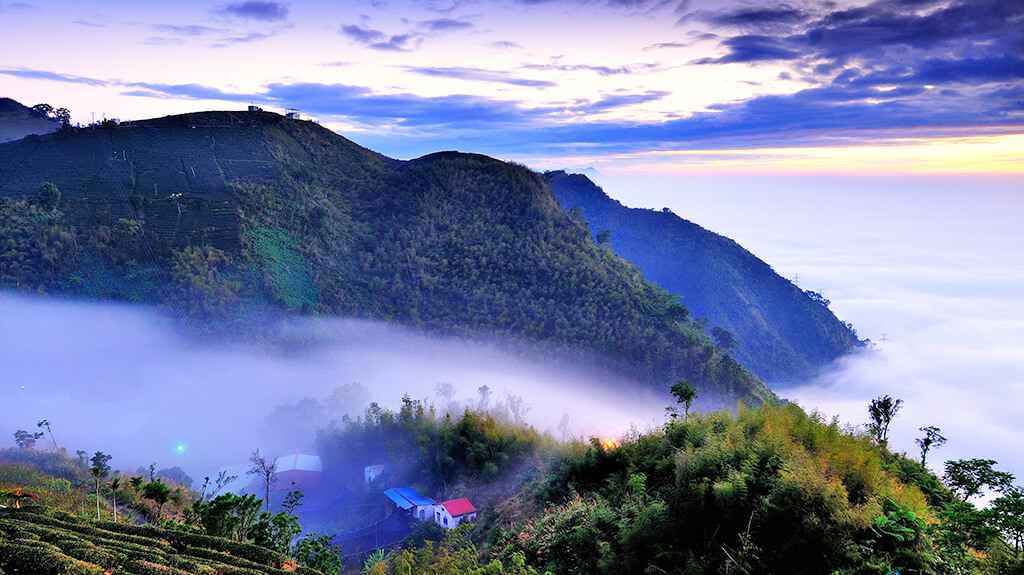 阿里山天氣 梅山碧湖