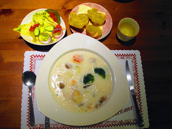 阿里山茶香花園 乳酪海鮮燉飯