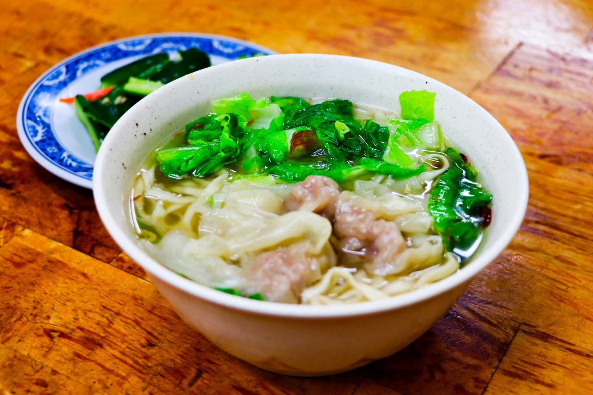 九份老麵店 －必點一：招牌餛飩麵