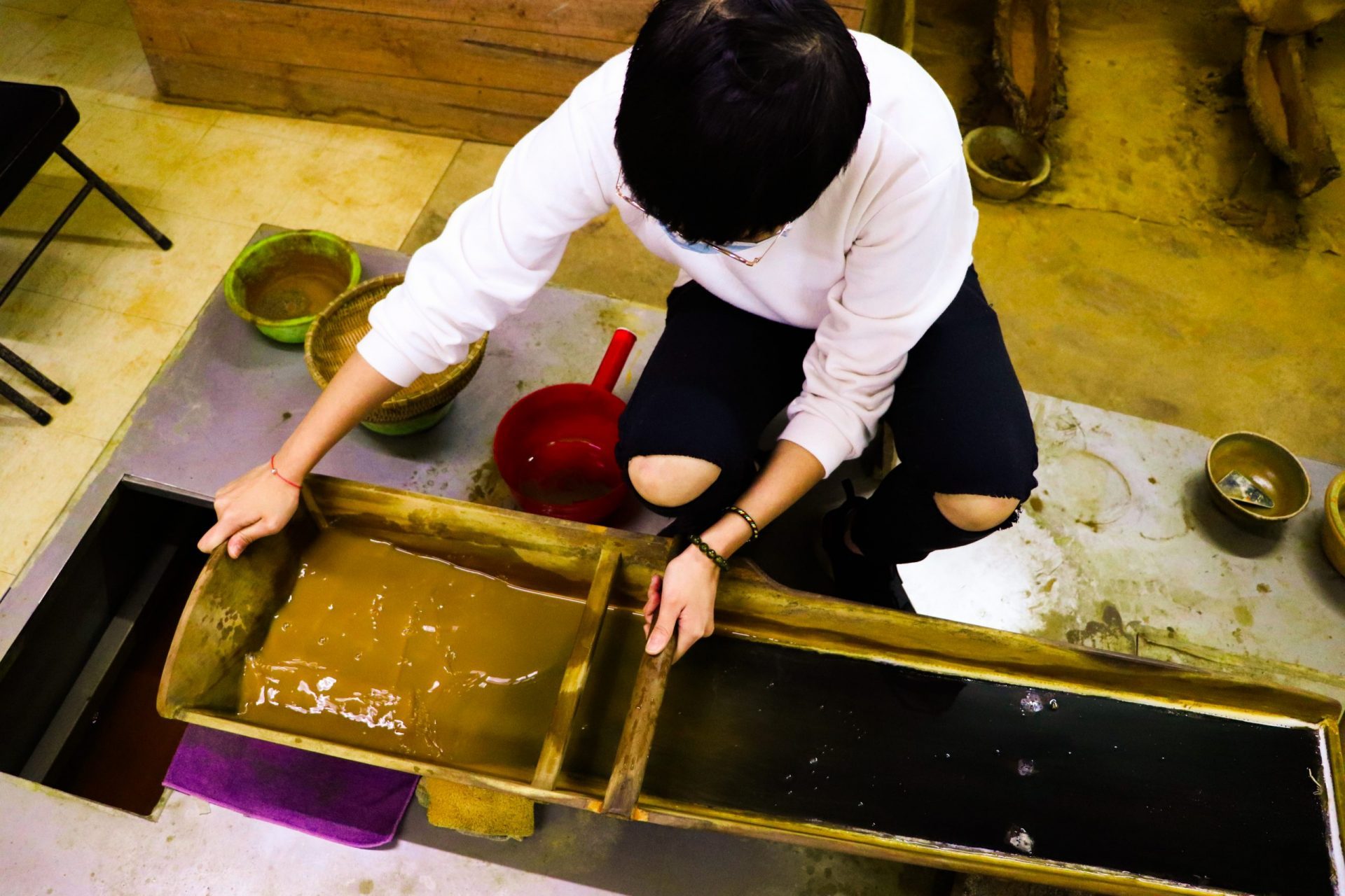 九份金礦博物館 煉金體驗