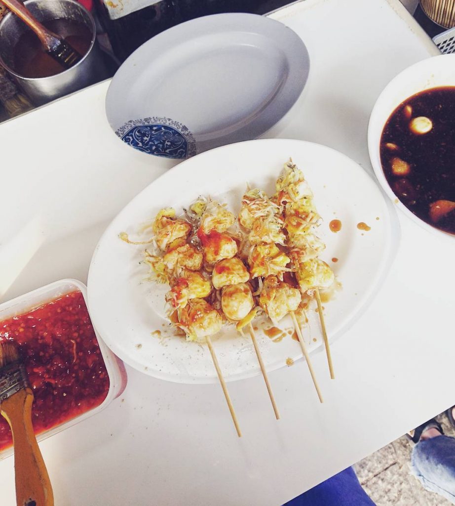 淡水美食|淡水老街必吃排隊小吃 阿香魩仔魚烤鳥蛋 淡水美食|淡水老街必吃排隊小吃 阿香魩仔魚烤鳥蛋