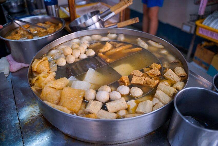 雲林斗六美食,斗六,老街碗粿,碗粿,古早味蛋飯,關東煮