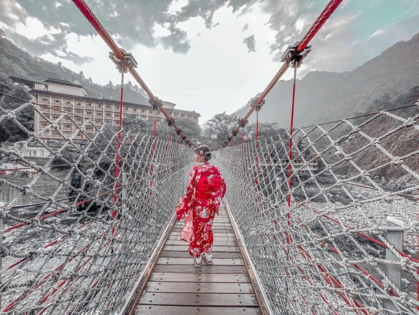 谷關大坑一日遊 谷關吊橋