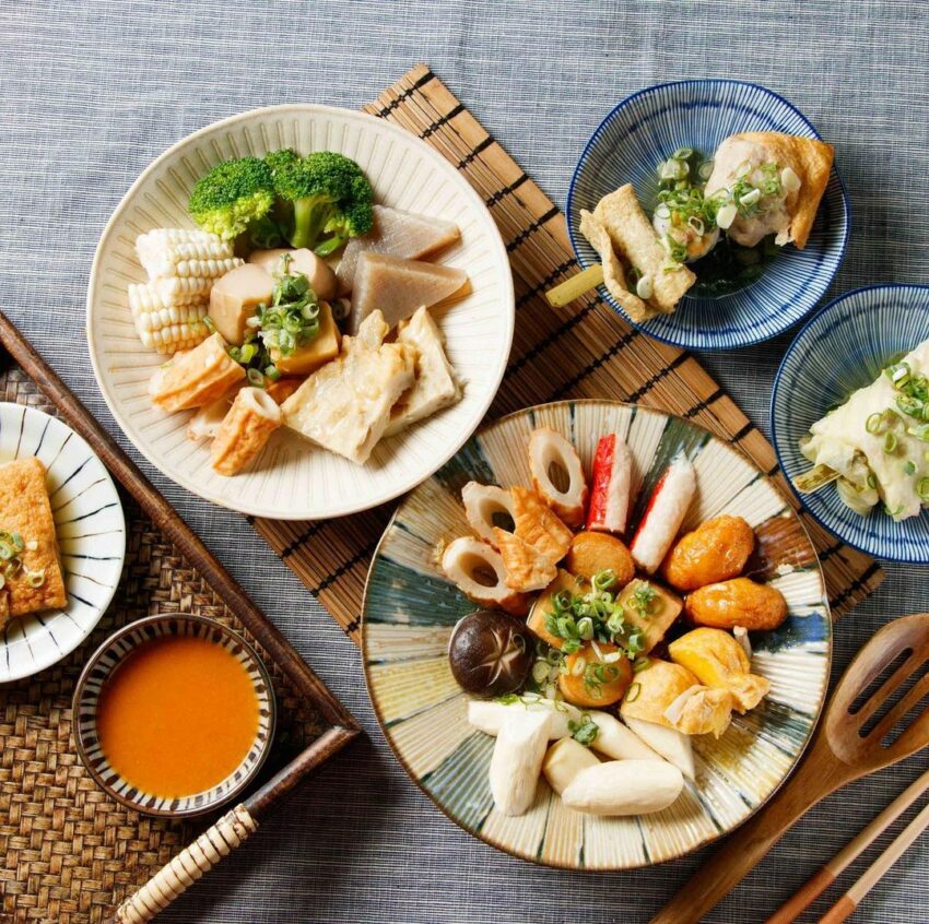 台中美食| 富地市場 |最美夜市就在草悟道,10 個必吃美食推薦 12 富地市場關東煮