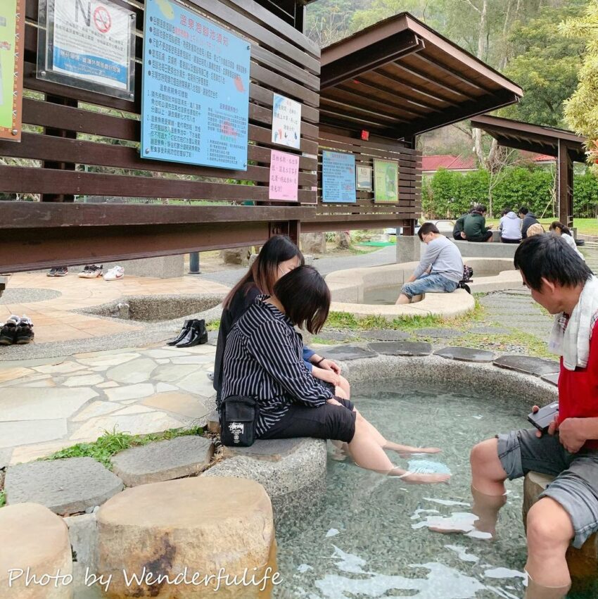 谷關大坑一日遊 足湯區