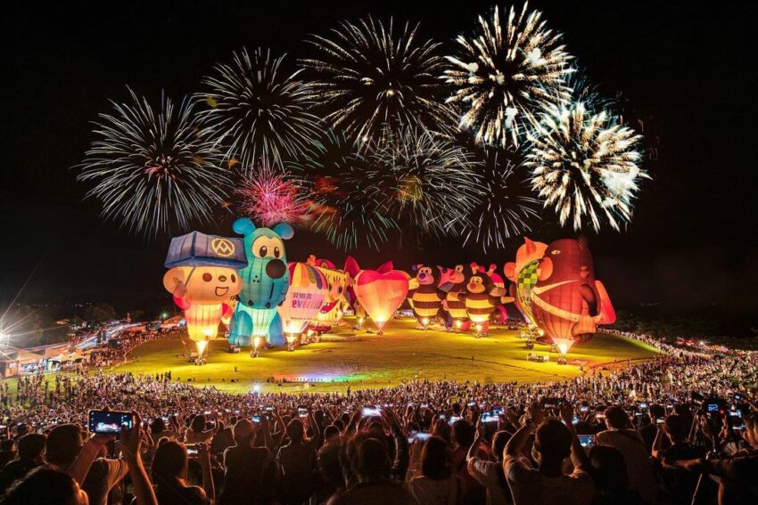 台東熱氣球嘉年華 | 2023光雕音樂會節目表與活動日期，一生一定要朝聖一次