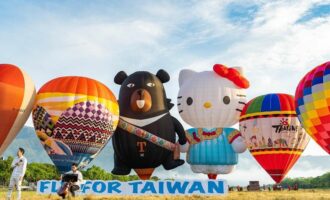 台東熱氣球嘉年華 hello kitty 台東熱氣球嘉年華 hello kitty