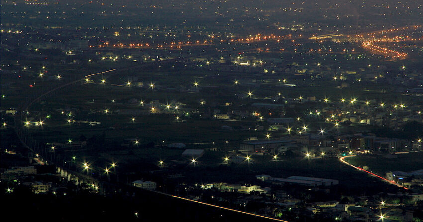 南投夜景望高寮