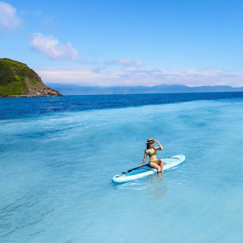 SUP景點龜山島牛奶海