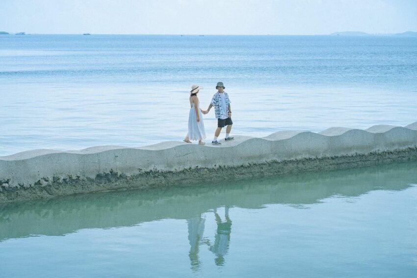 澎湖旅遊,澎湖景點,澎湖一日遊,波波海堤