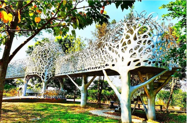 2021台灣設計展《周邊景點、嘉義美食》 蘭潭風景區－月影潭心