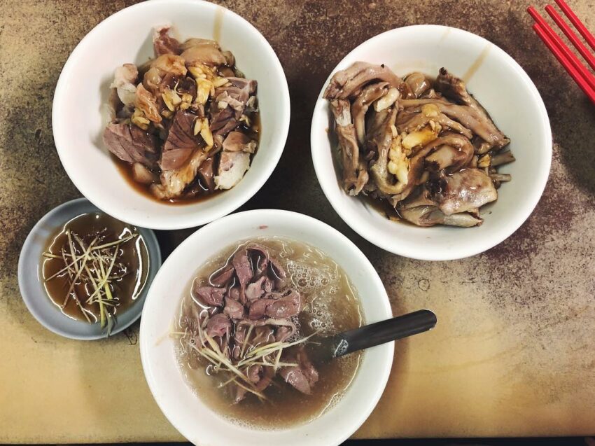 台南宵夜,台南消夜,阿明豬心冬粉