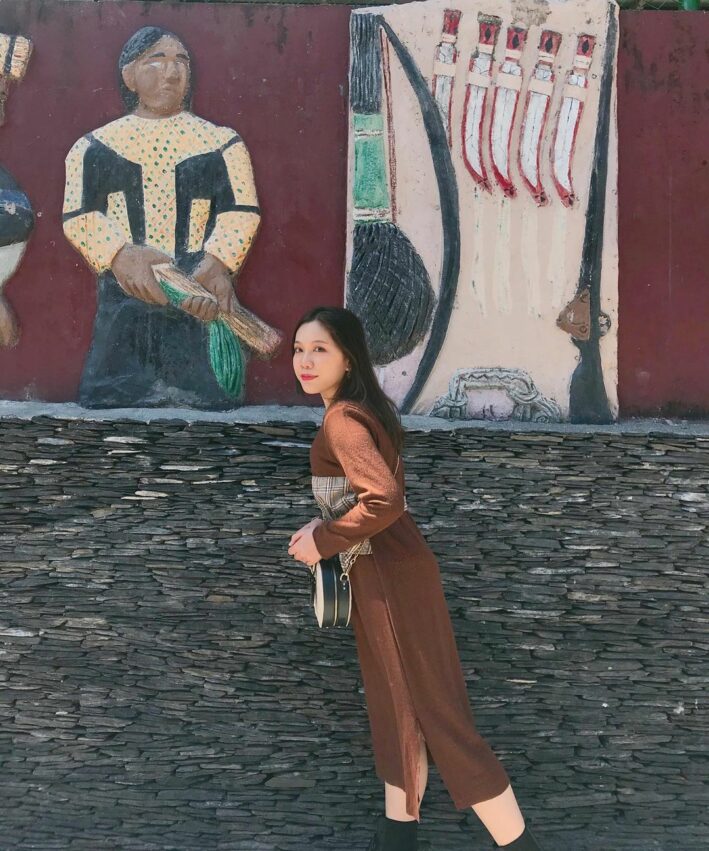 岩板巷,是來到霧台部落不能錯過的景點之一,路面以石板鋪設而成。 板岩藝術巷