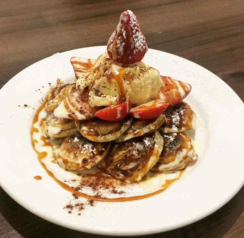 中山站美食,中山捷運,捷運中山站,荷蘭小鬆餅