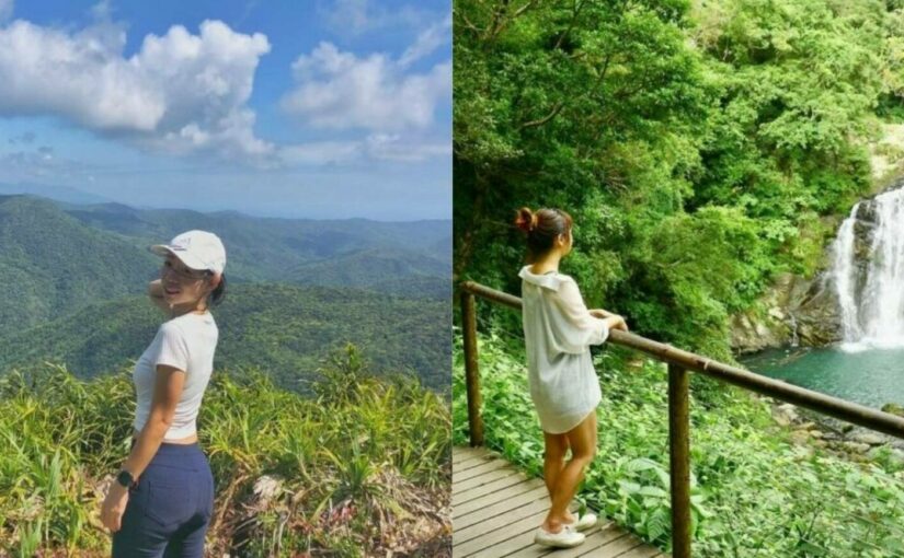 雙流國家森林遊樂區,雙流瀑布,雙流巨石地標,親水階梯,帽子山步道,楓港溪,台灣獼猴,屏東,獅子鄉,屏東景點,國家森林遊樂區,森林遊樂區,瀑布涉水區,瀑布步道,白榕步道,沿山步道,登山,親水