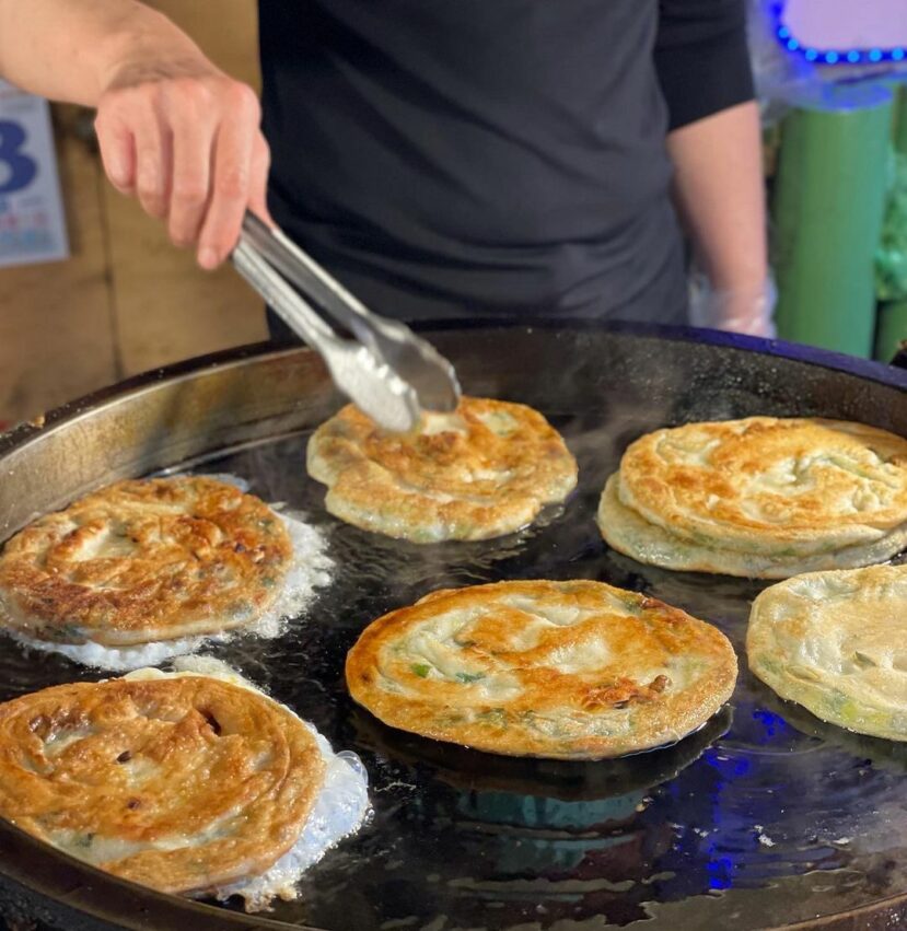 東門夜市 彭蔥油餅