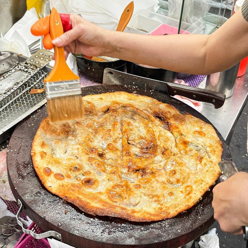 精誠夜市美食, 點心小吃, 松林蔥油餅