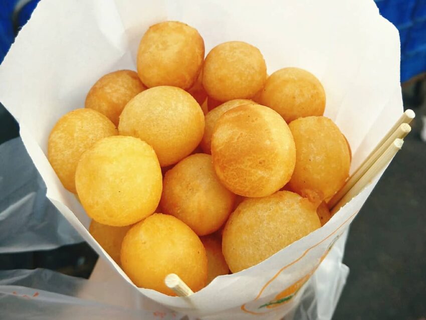 精誠夜市美食, 點心小吃, 翔旺地瓜球