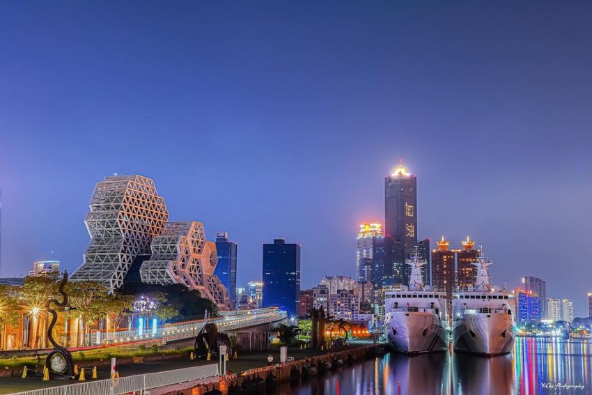 高雄夜景 大港橋