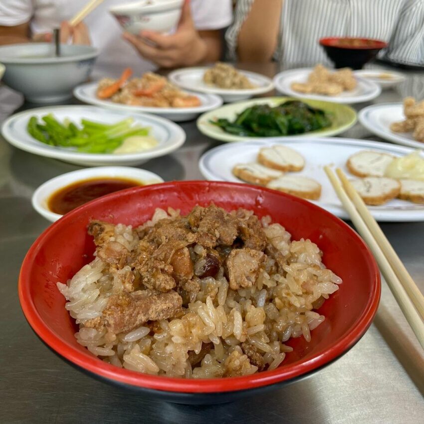 雲林北港美食 北港阿等土豆油飯