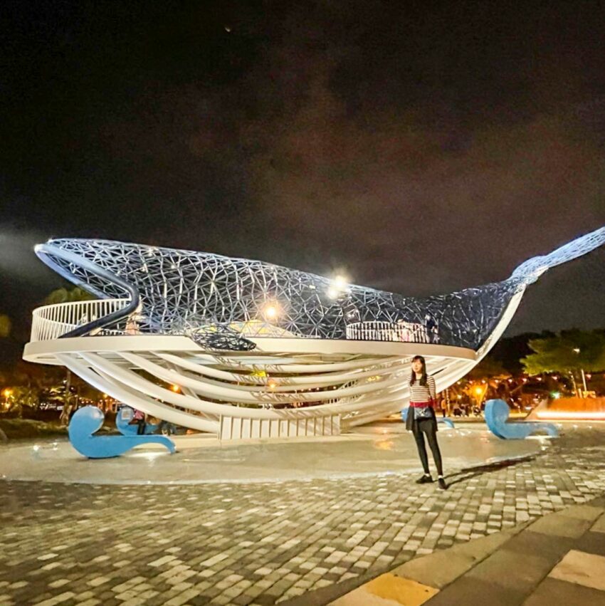 台南夜景 港濱歷史公園