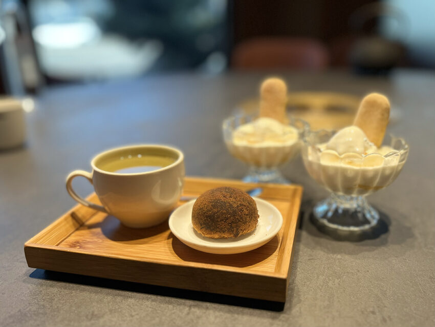 岩漿火鍋 甜點 擂茶麻糬 冰淇淋