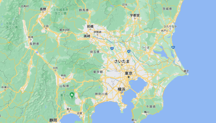 東京近郊地圖