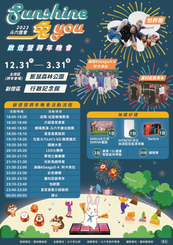 全台燈會 【2023全台燈會】 台灣各縣市元宵節活動總整理! 過年連假出遊不怕沒地方去 全台燈會,台灣燈會 2023 2023全台燈會