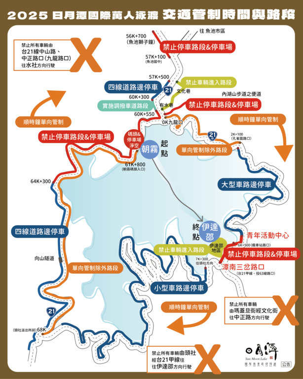 泳渡日月潭，9/28登場！活動時間、報名方式、接駁車與交通管制一次看！