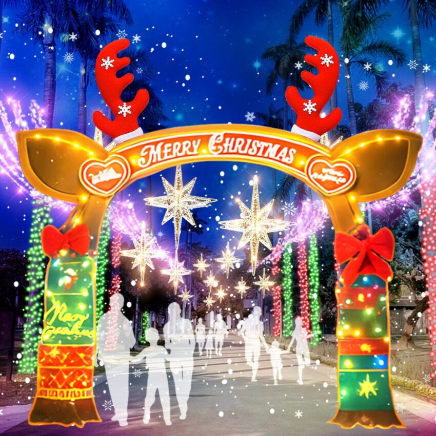 【屏東聖誕節】屏東必打卡耶誕燈區、活動、交通懶人包，在屏東公園浪漫登場！