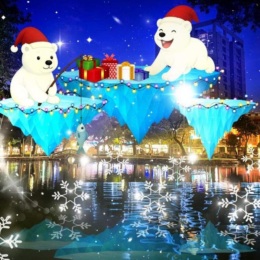 【屏東聖誕節】屏東必打卡耶誕燈區、活動、交通懶人包，在屏東公園浪漫登場！