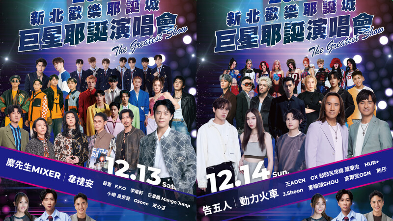 新北耶誕城 2025【新北耶誕城】開城啦！馬戲嘉年華8大亮點，主燈秀/四大燈區/演唱會卡司一次看 5 2025