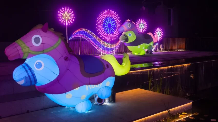 月影燈季 2026月影燈季｜彰化八卦山「跳跳馬戲團」來囉！月影燈季必看亮點、小提燈領取、交通攻略 5 2025