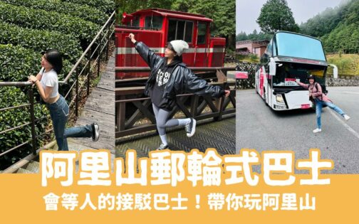 阿里山郵輪式巴士｜郵輪式列車玩法，不開車也能暢玩阿里山！
